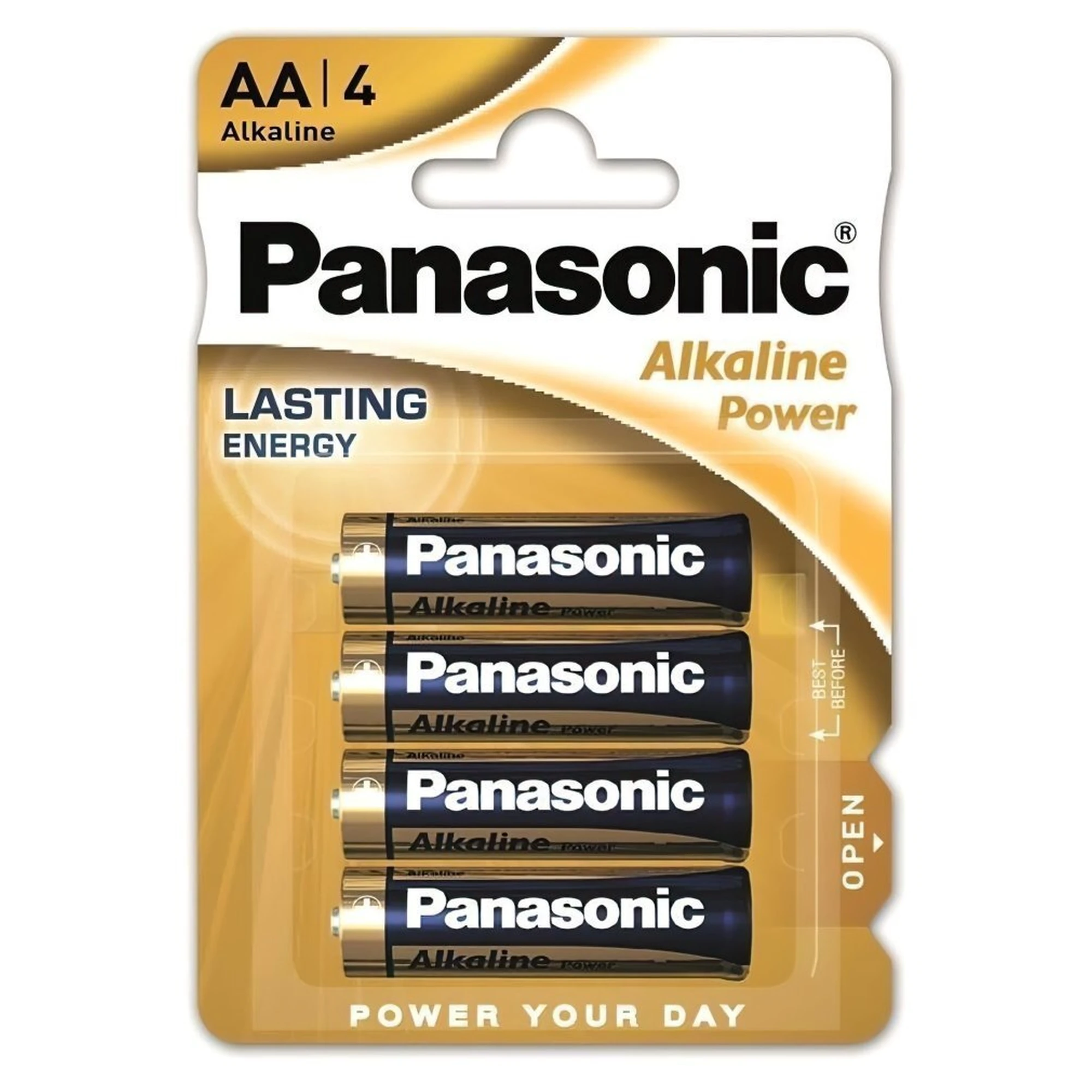 Купити Батарейка Panasonic ALKALINE POWER AA BLI 4 (LR6REB/4BPR) - фото 1