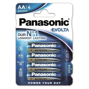 Купити Батарейка Panasonic EVOLTA ALKALINE AA 4 шт. (LR6EGE/4BP) - фото 1