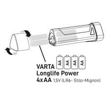 Купить Фонарь Varta Work Flex Telescope Light (18646101421) - фото 3