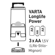 Купить Фонарь Varta Outdoor Ambiance Lantern L10 (16666101111) - фото 3