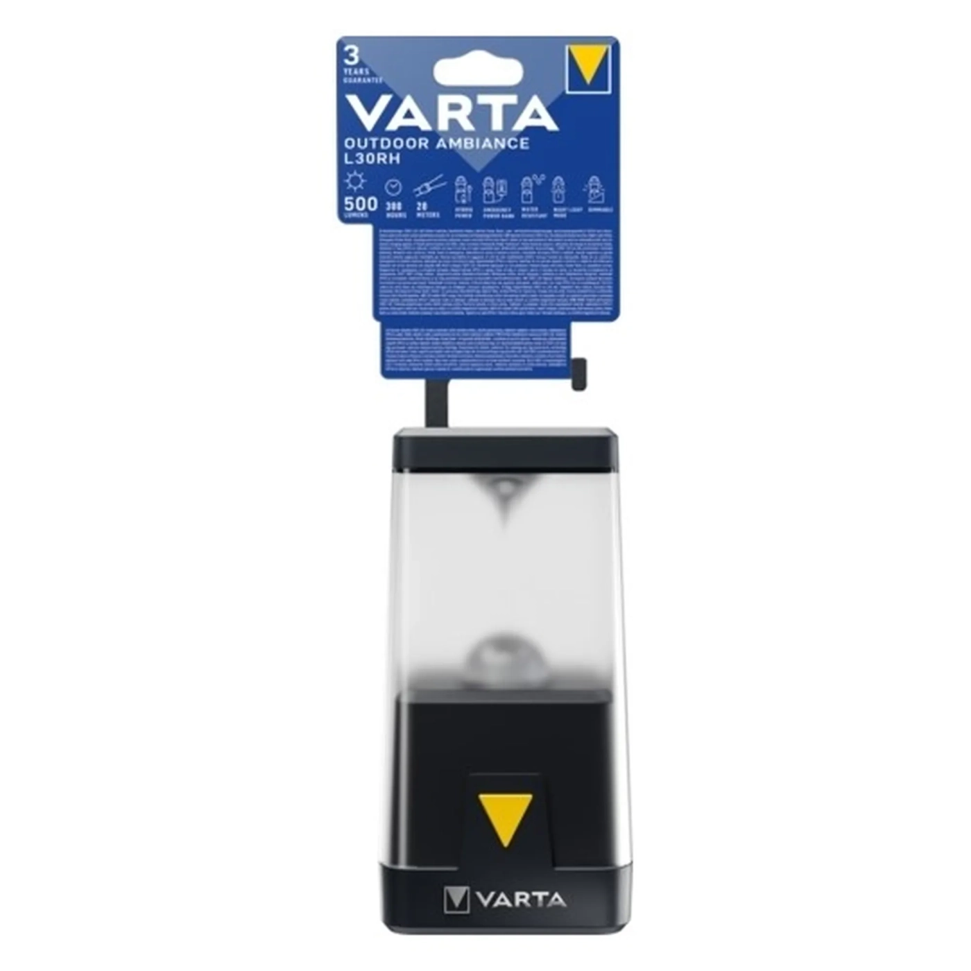 Купить Фонарь Varta Outdoor Ambiance Lantern L30RH (18666101111) - фото 2