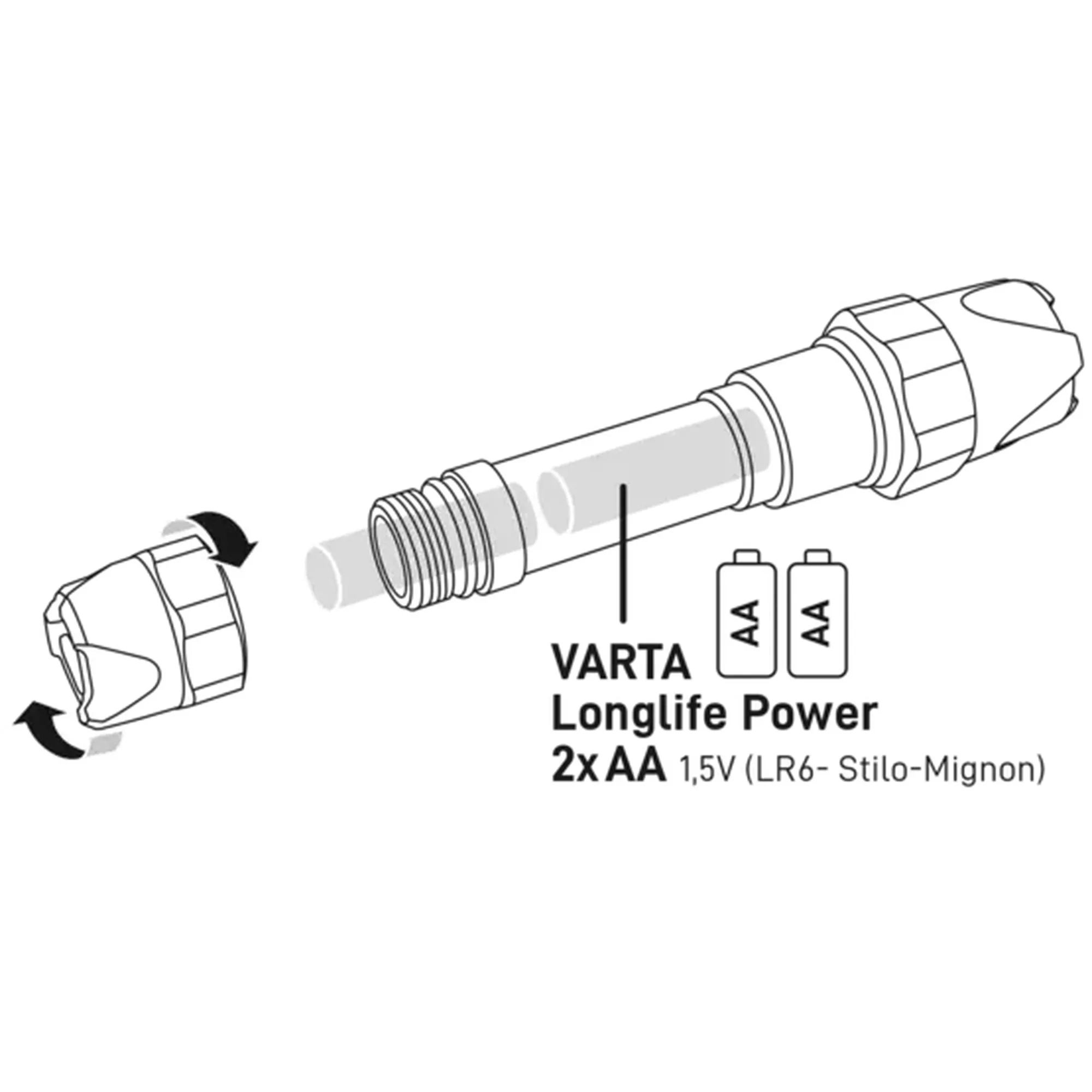 Купить Фонарь Varta Indestructible F20 Pro (18711101421) - фото 3