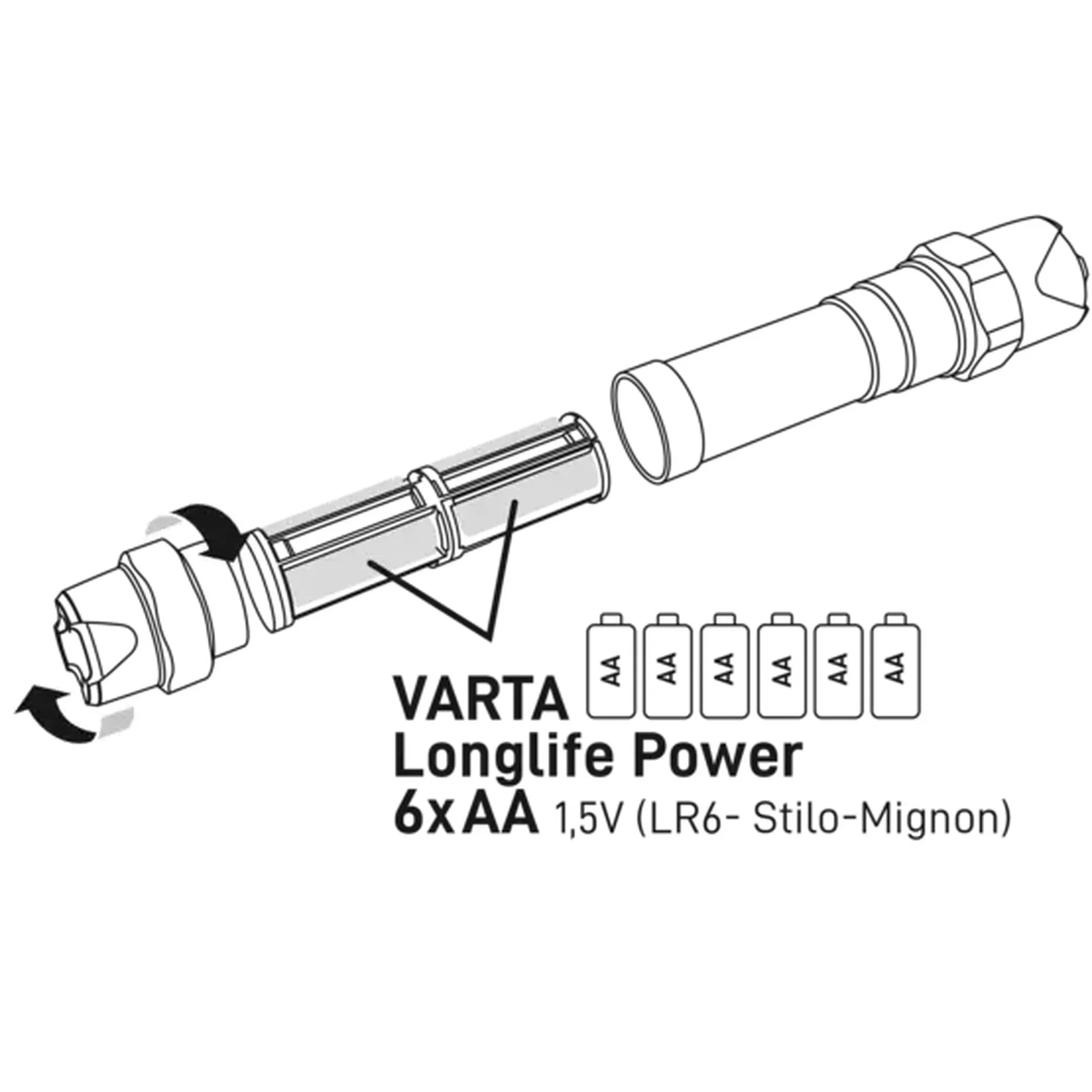 Купить Фонарь Varta Indestructible F30 Pro (18714101421) - фото 3