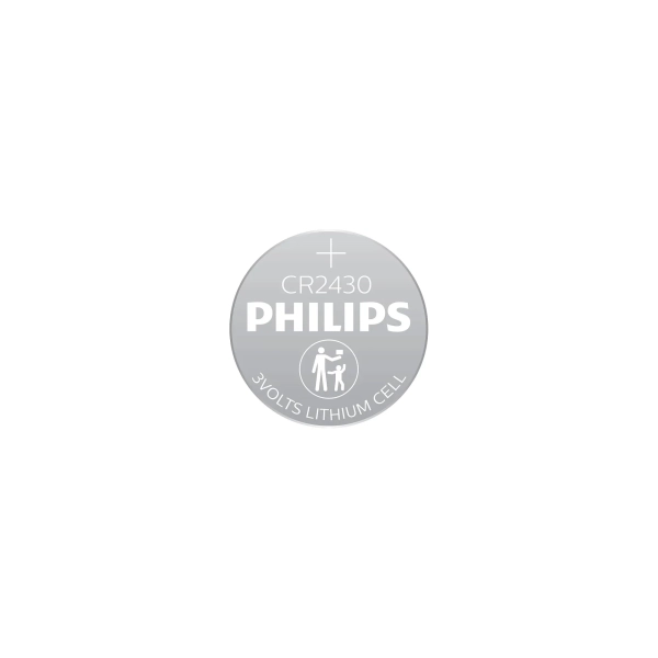Купити Батарейка Philips CR2430 Lithium 1 шт. (CR2430/00B) - фото 2