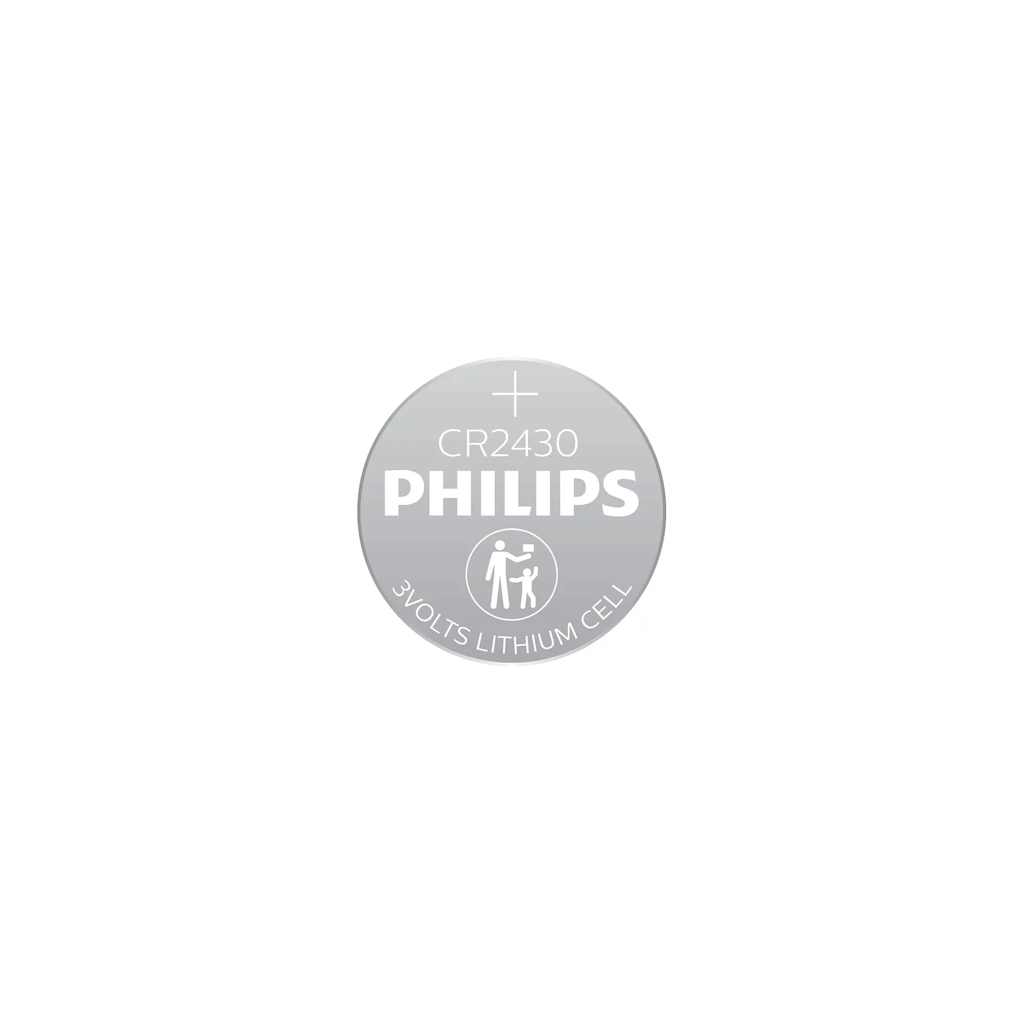 Купити Батарейка Philips CR2430 Lithium 1 шт. (CR2430/00B) - фото 2