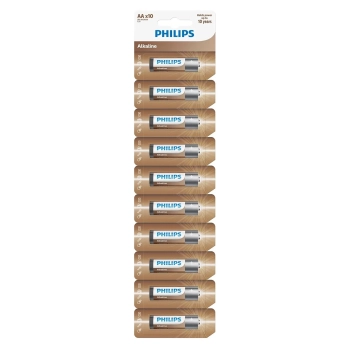 Купити Батарейка Philips Entry Alkaline AА 10 шт (LR6AL10S/10) - фото 1