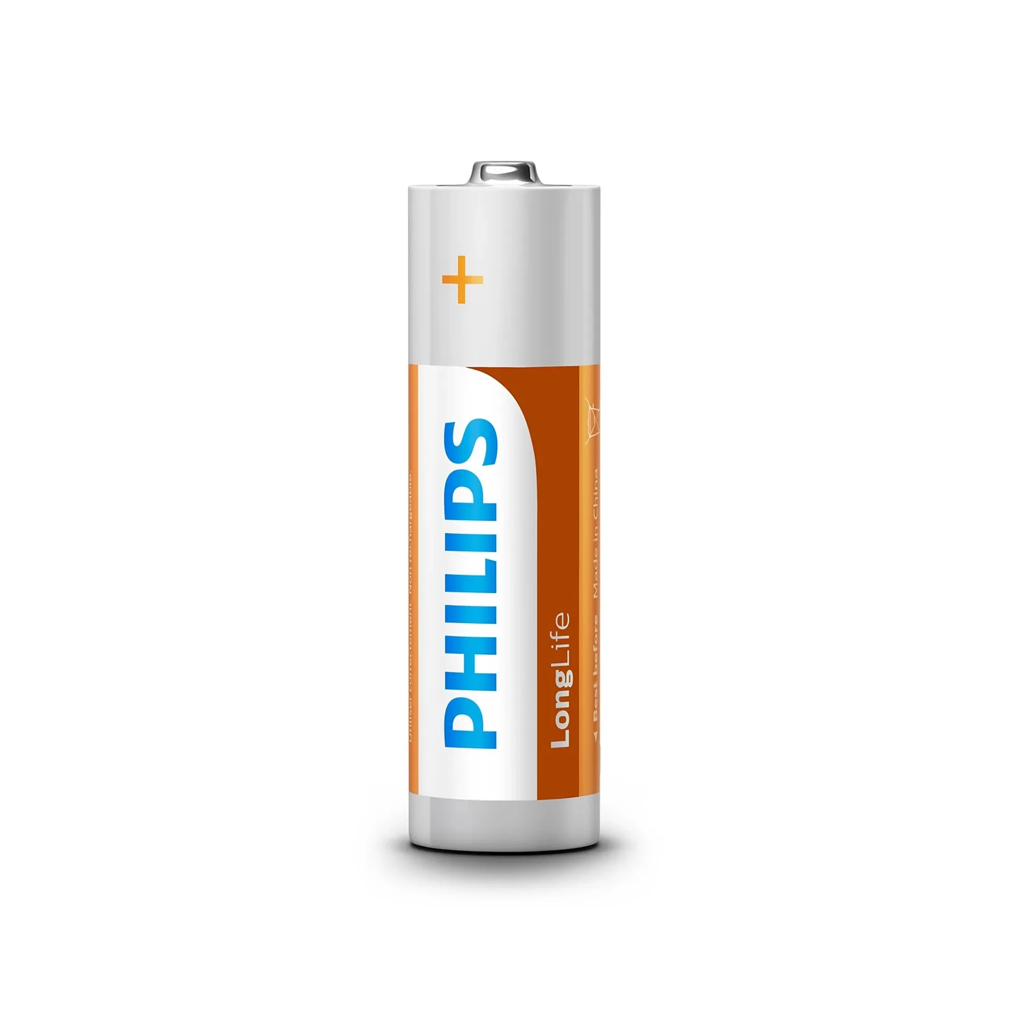 Купити Батарейка Philips LongLife Zinc Carbon AA 4 шт (R6L4B/10) - фото 2