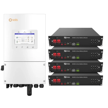Купить Система хранения энергии Solis S6-EH1P6K-L-PLUS-LDY9.6K1-LFP 6kW 9.6kWh 4BAT LiFePO4 6000 циклов - фото 1