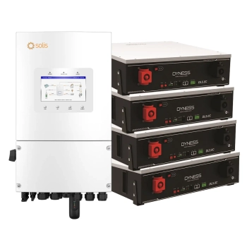 Купить Система хранения энергии Solis S6-EH1P8K-L-PLUS-LDY20.48K1-LFP 8kW 20.48kWh 4BAT LiFePO4 6000 циклов - фото 1