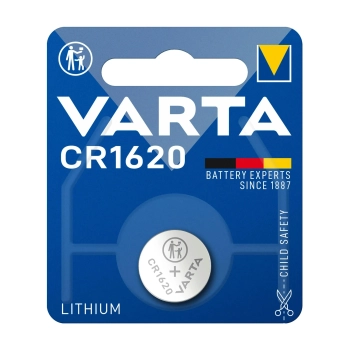 Купить Батарейка VARTA CR1620 Lithium 1 шт (06620101401) - фото 1