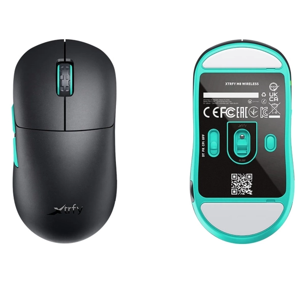 Купить Мышь Xtrfy M8 Black (M8W-RGB-BLACK) - фото 5
