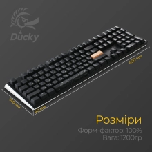 Купити Клавіатура Ducky One 3 RGB Cherry MX Red - фото 11