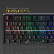 Купить Клавиатура Ducky One 3 RGB TKL Cherry MX Silent Red (DKON2187ST-SUAPXCLAWSC1) - фото 3