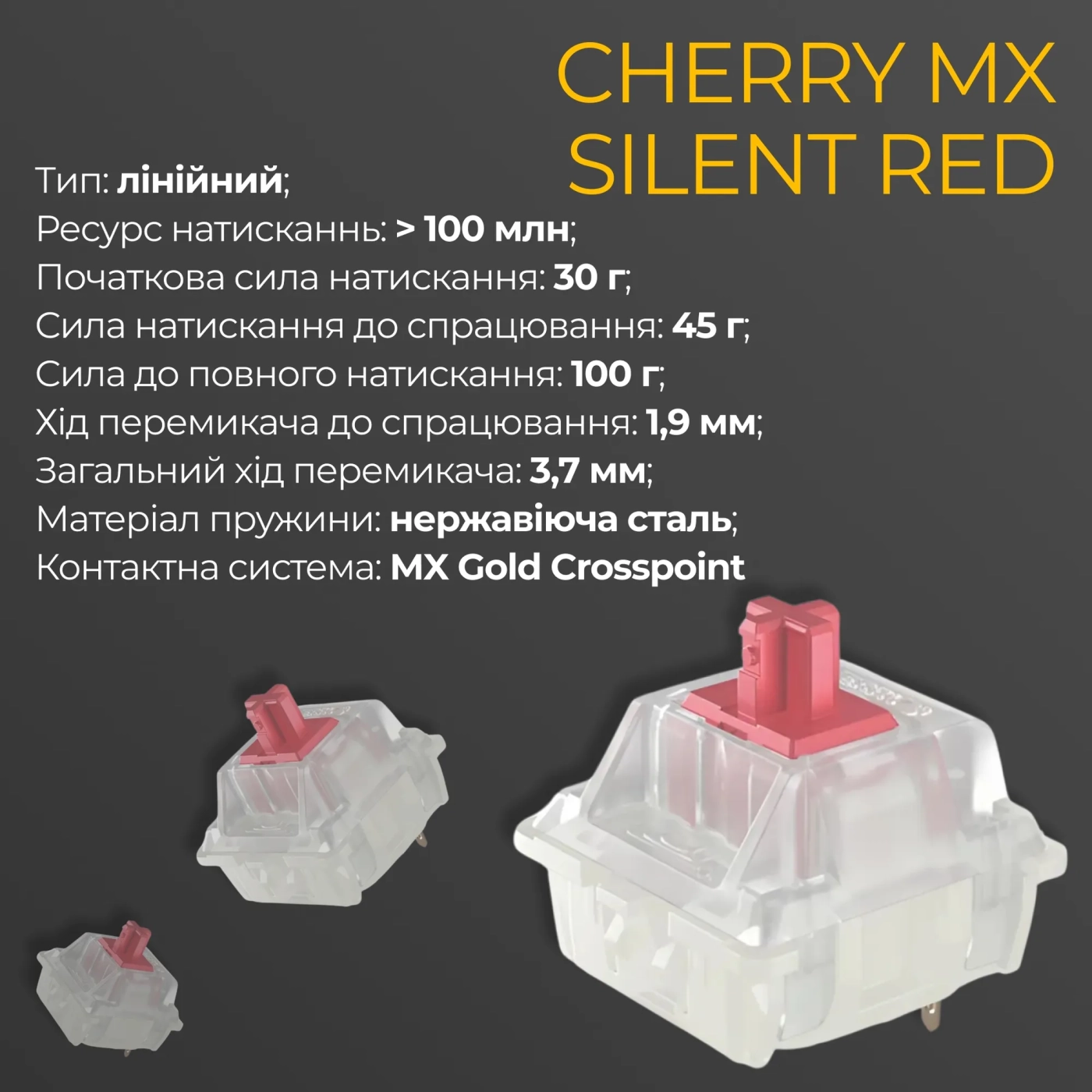 Купить Клавиатура Ducky One 3 RGB TKL Cherry MX Silent Red (DKON2187ST-SUAPXCLAWSC1) - фото 7