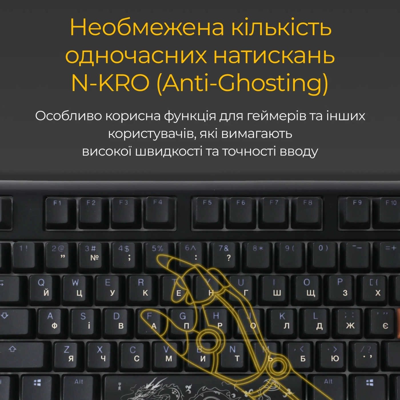Купить Клавиатура Ducky One 3 RGB TKL Cherry MX Silent Red (DKON2187ST-SUAPXCLAWSC1) - фото 14
