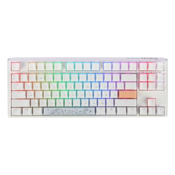 Купить Клавиатура Ducky One 3 RGB TKL White Cherry MX Blue (DKON2187ST-CUAPXPWWWSC1) - фото 1