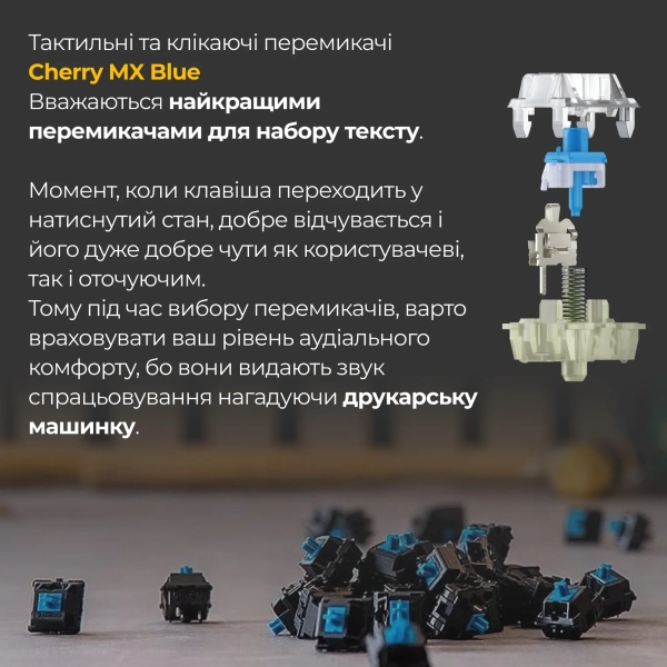 Купить Клавиатура Ducky One 3 RGB TKL White Cherry MX Blue (DKON2187ST-CUAPXPWWWSC1) - фото 6