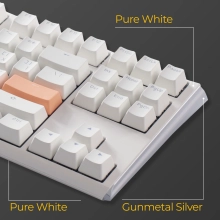 Купить Клавиатура Ducky One 3 RGB TKL White Cherry MX Blue (DKON2187ST-CUAPXPWWWSC1) - фото 12