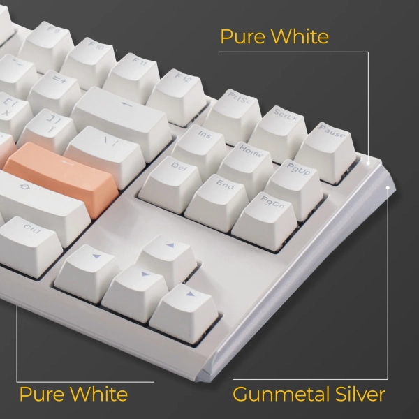 Купить Клавиатура Ducky One 3 RGB TKL White Cherry MX Blue (DKON2187ST-CUAPXPWWWSC1) - фото 12