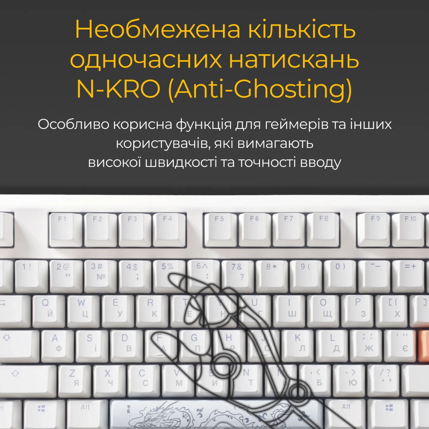 Купить Клавиатура Ducky One 3 RGB TKL White Cherry MX Speed Silver (DKON2187ST-PUAPXPWWWSC1) - фото 14