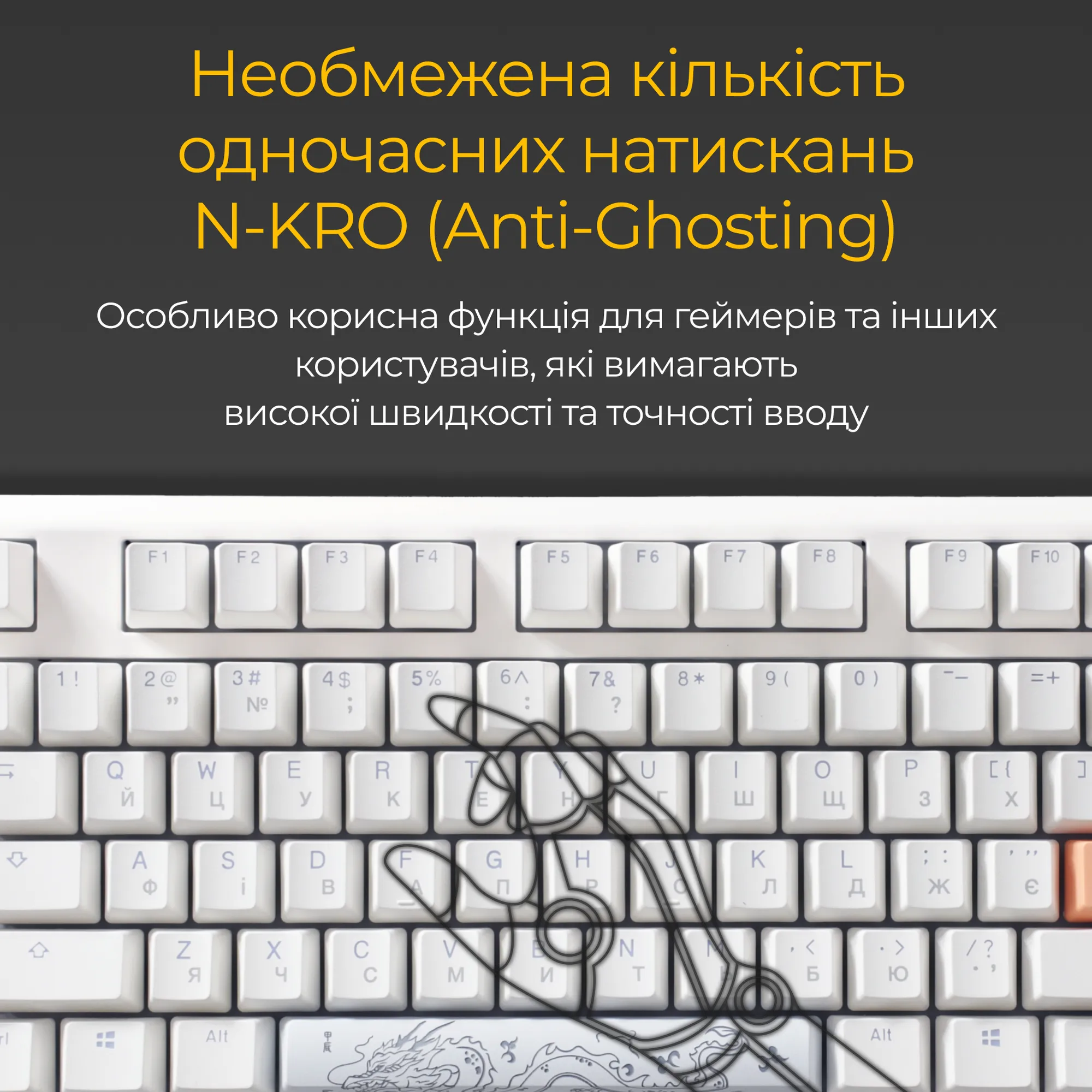Купить Клавиатура Ducky One 3 RGB TKL White Cherry MX Speed Silver (DKON2187ST-PUAPXPWWWSC1) - фото 14