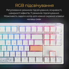 Купить Клавиатура Ducky One 3 RGB TKL White Cherry MX Speed Silver (DKON2187ST-PUAPXPWWWSC1) - фото 15