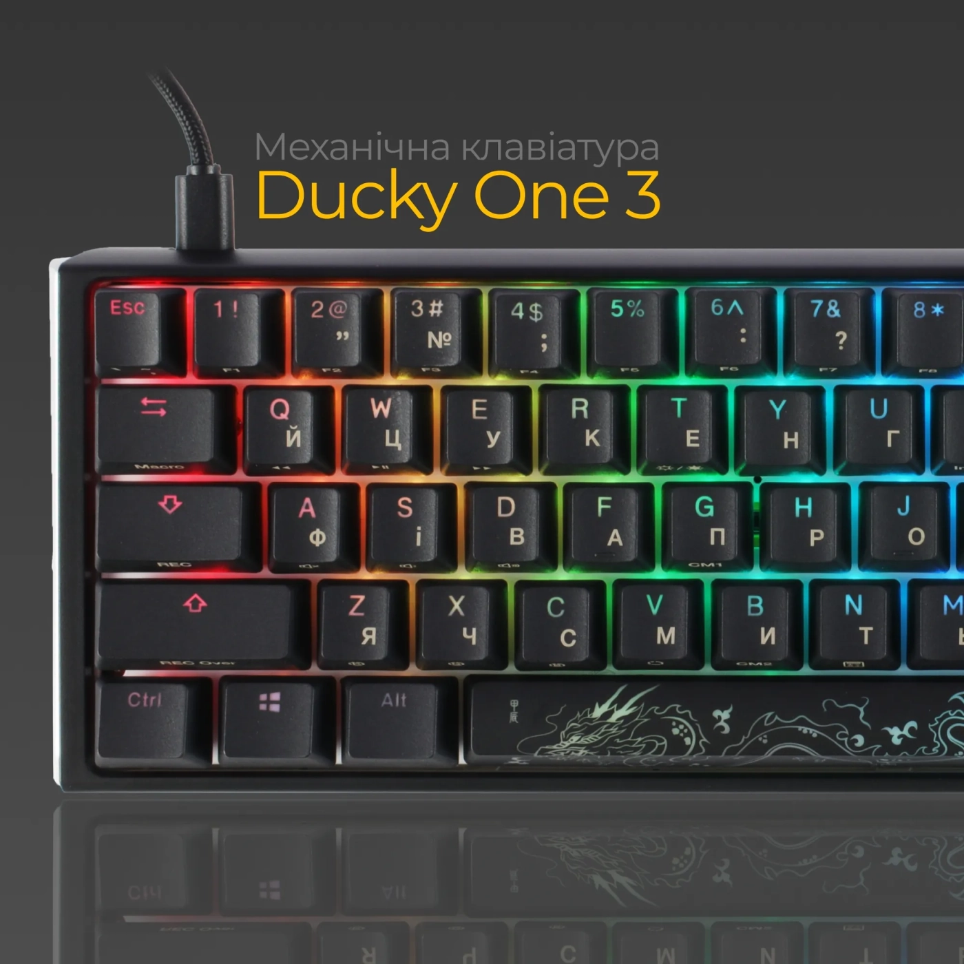 Купити Клавіатура Ducky One 3 SF Cherry MX Brown - фото 3