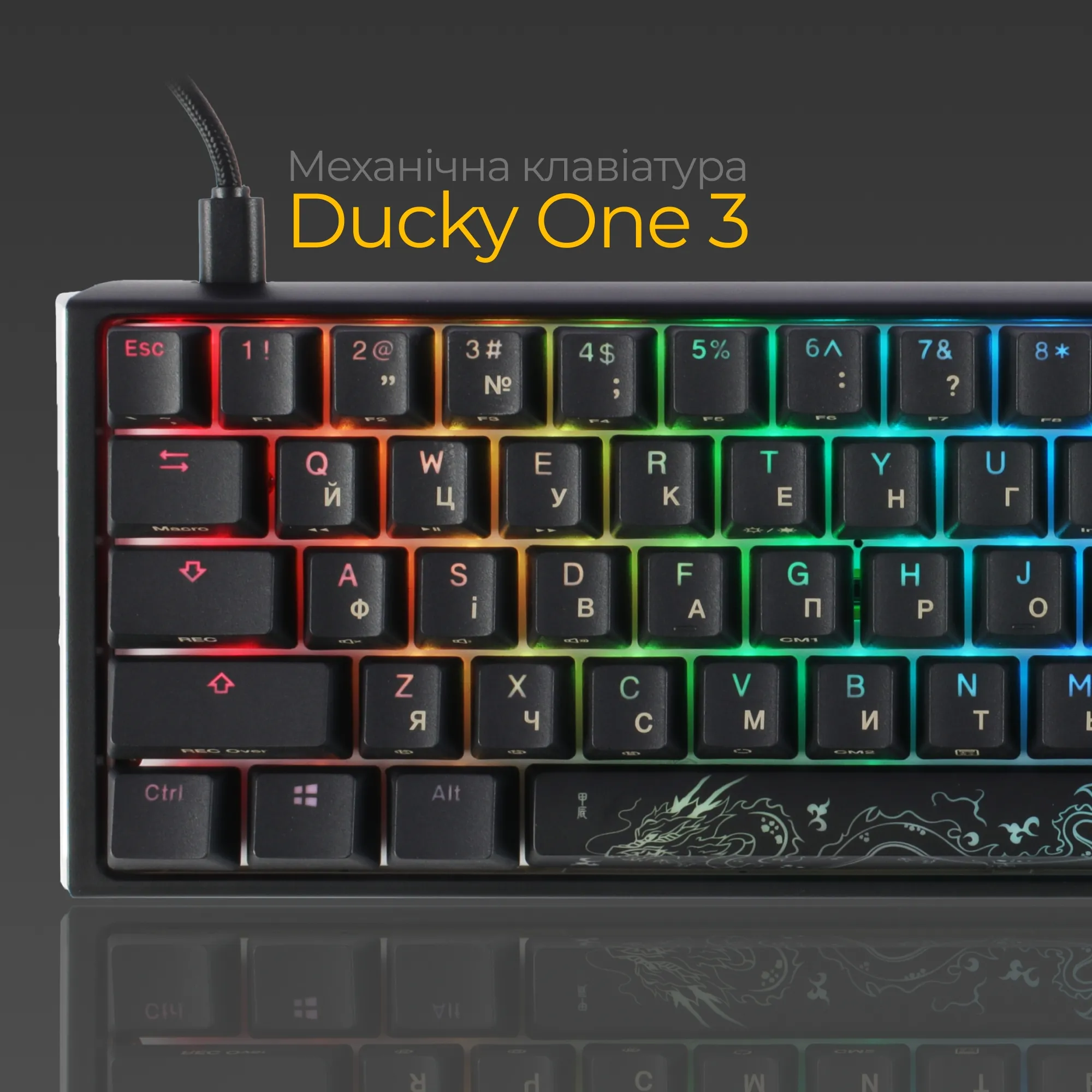 Купити Клавіатура Ducky One 3 SF Cherry MX Brown - фото 3
