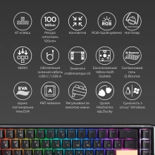 Купити Клавіатура Ducky One 3 SF Cherry MX Brown - фото 4