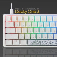 Купить Клавиатура Ducky One 3 Mini White Cherry MX Brown (DKON2161ST-BUAPXPWWWSC1) - фото 3