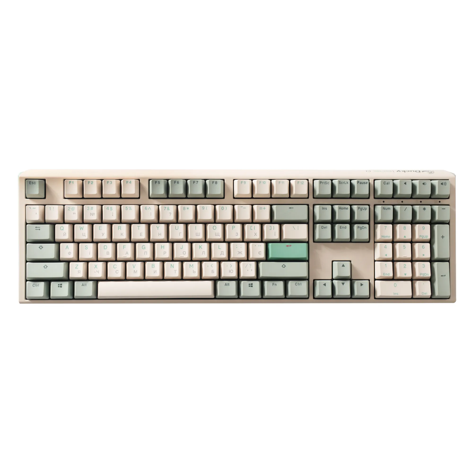 Купить Клавиатура Ducky One 3 Matcha Cherry MX Red (DKON2108-RUAPXМAEGGC1) - фото 1