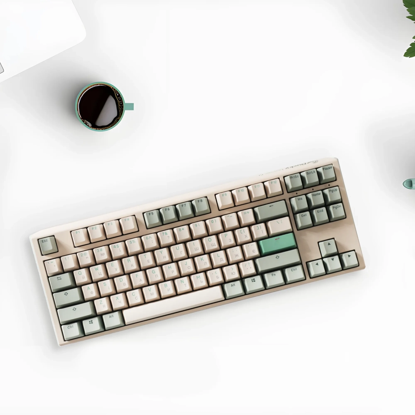 Купить Клавиатура Ducky One 3 TKL Matcha Cherry MX Brown (DKON2187-BUAPXМAEGGC1) - фото 15