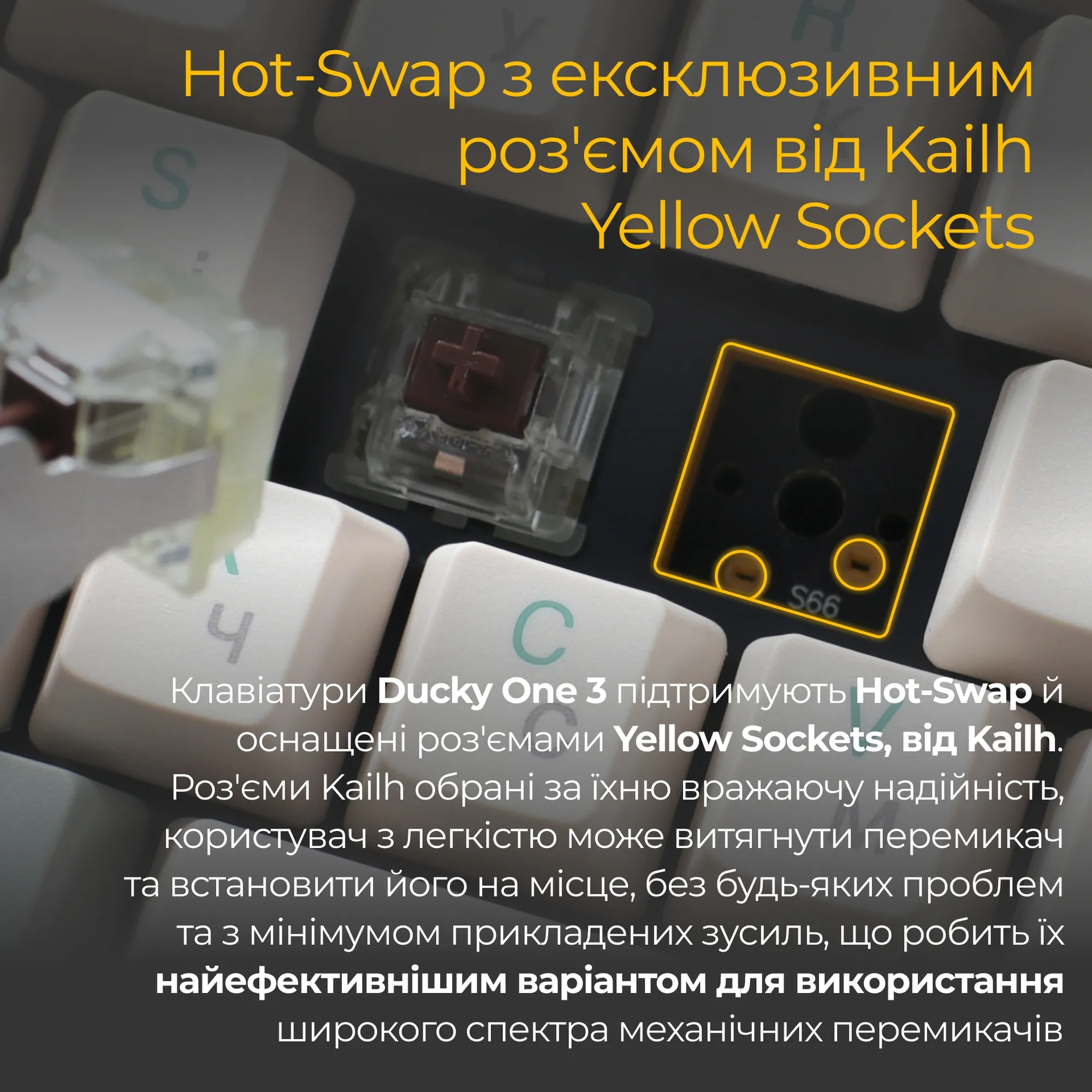 Купить Клавиатура Ducky One 3 TKL Matcha Cherry MX Red (DKON2187-RUAPXМAEGGC1) - фото 5