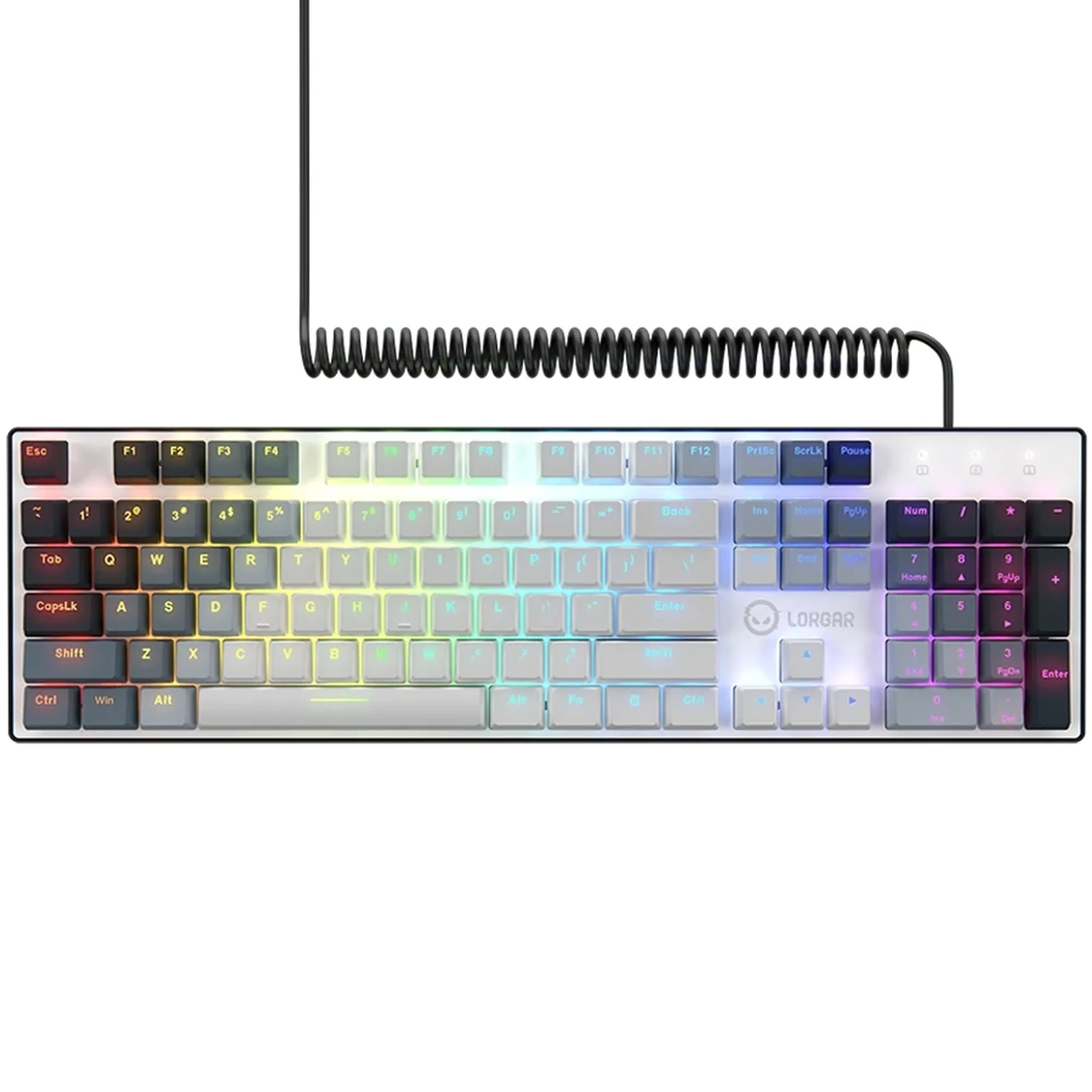 Купить Клавиатура Lorgar Azar 514 White (LRG-GK514W-UA) - фото 2