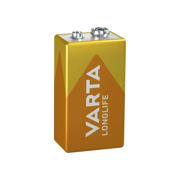 Купить Батарейка VARTA LONGLIFE Alkaline 6LR61 (6LF22, MN1604, MX1604, Крона) 2 шт (04122101412) - фото 3