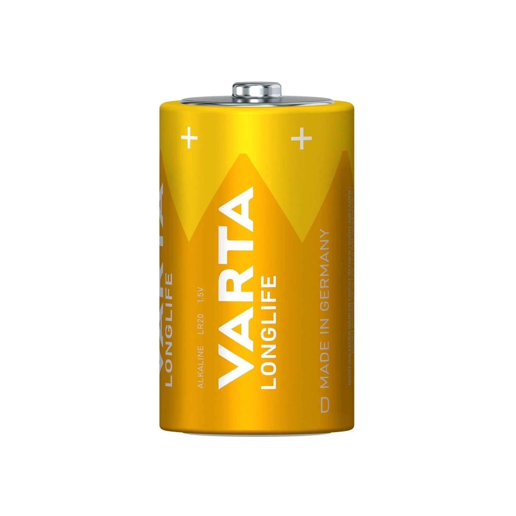 Купити Батарейка VARTA LONGLIFE Alkaline D (LR20) 2 шт (04120101412) - фото 2