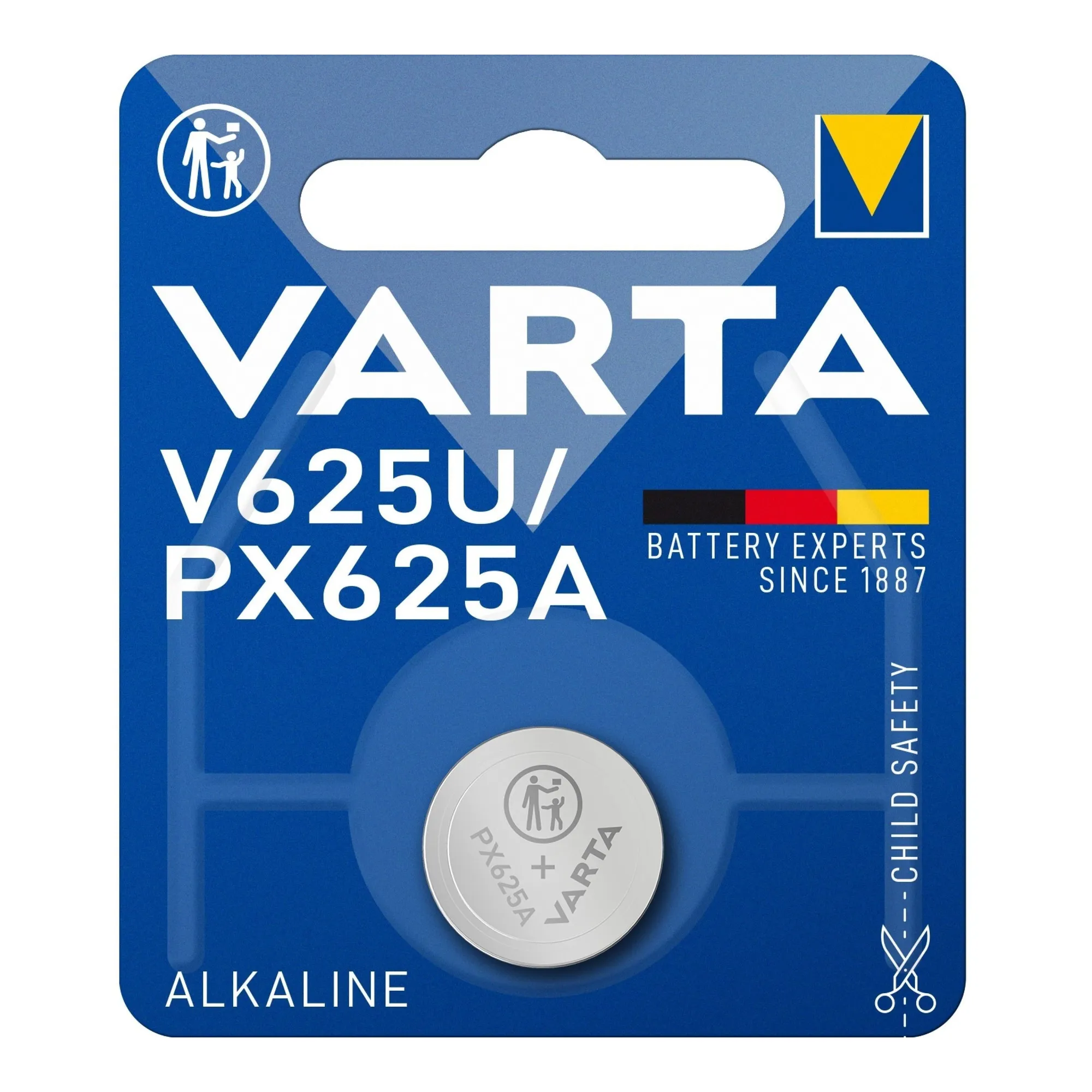 Купити Батарейка VARTA Alkaline V625 U (AG625, GPAX625A, EPX625G, KA625, R625, PX625A) 1 шт (04626101401) - фото 1