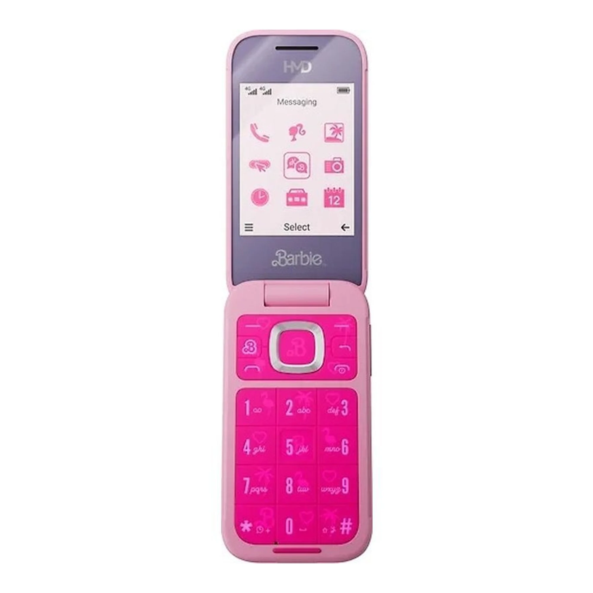Купить Мобильный телефон HMD Barbie Phone Pink (1GF030APC1C01) - фото 3