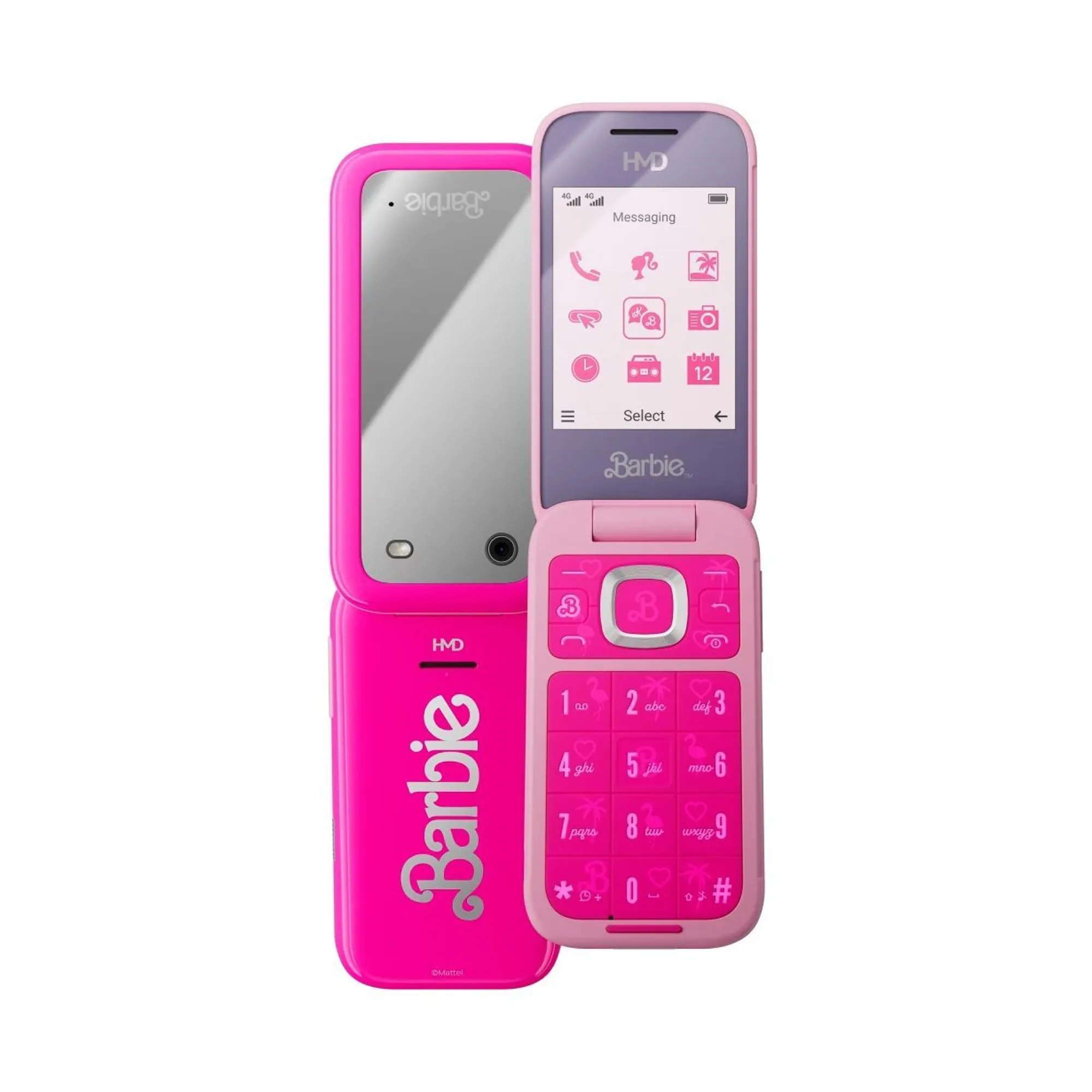 Купить Мобильный телефон HMD Barbie Phone Pink (1GF030APC1C01) - фото 7