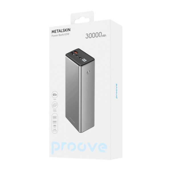 Купить Павербанк УМБ Proove Metalskin 65W 30000mAh (PBM365210004) - фото 2