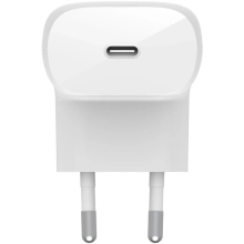 Купити Зарядний пристрій Belkin BoostCharge USB-C PD 3.0 PPS 30W + USB-C to Lightning Cable (WCA005VF1MWH-B5) - фото 3