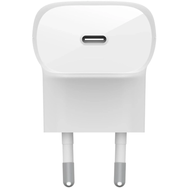 Купити Зарядний пристрій Belkin BoostCharge USB-C PD 3.0 PPS 30W + USB-C to Lightning Cable (WCA005VF1MWH-B5) - фото 3