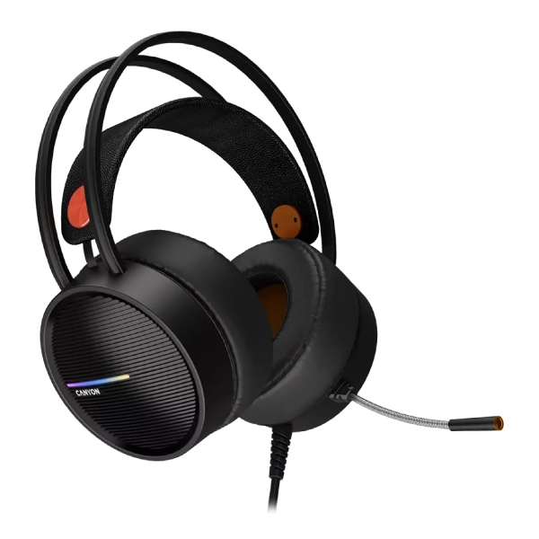 Купить Наушники Canyon Interceptor GH-8A Black-Orange (CND-SGHS8A) - фото 2