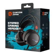 Купить Наушники Canyon Interceptor GH-8A Black-Orange (CND-SGHS8A) - фото 3