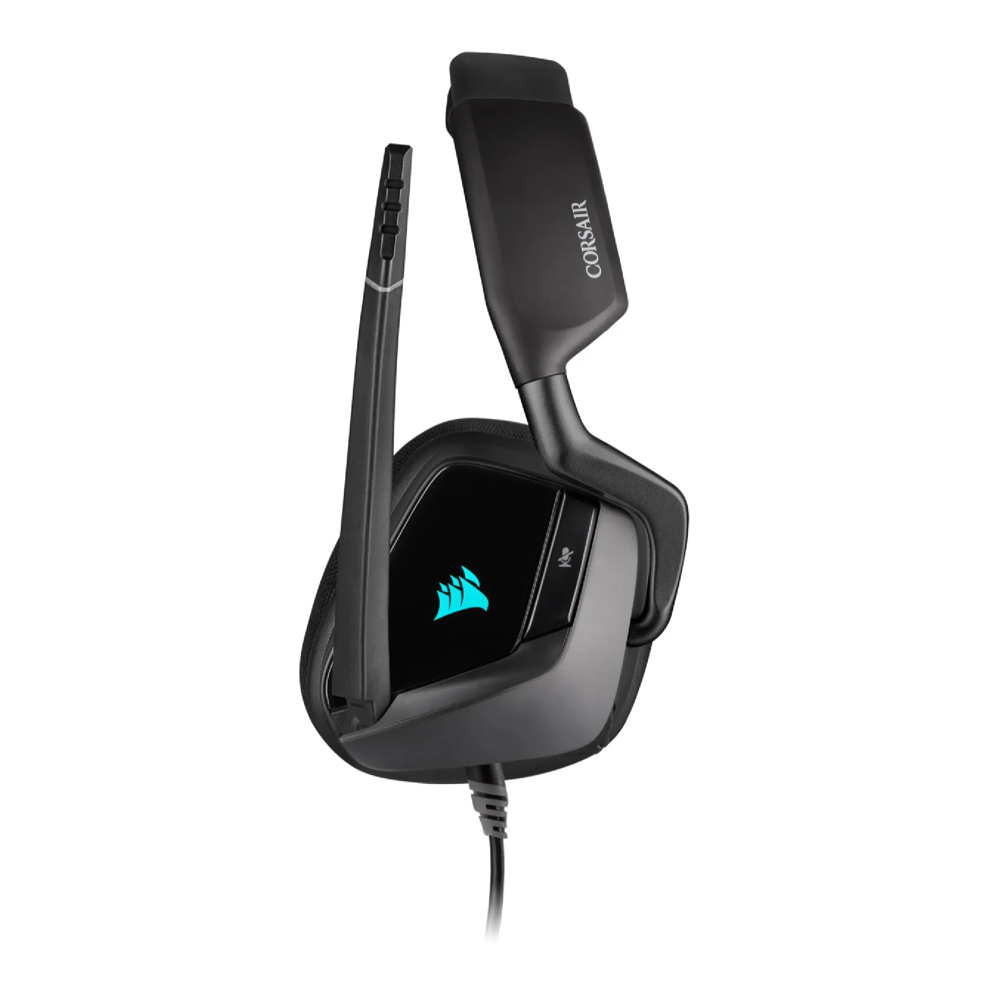 Купить Наушники Corsair Void RGB Elite USB Premium with 7.1 Surround Sound Carbon (CA-9011203-EU) - фото 3