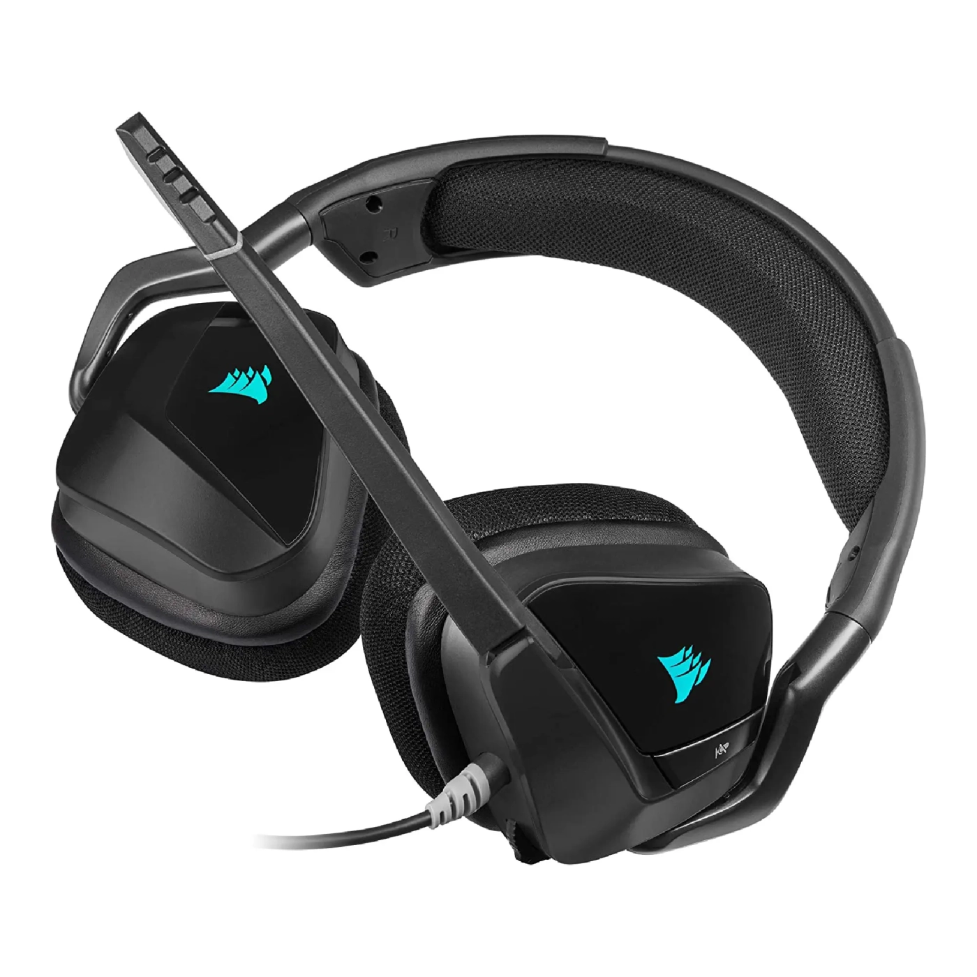 Купить Наушники Corsair Void RGB Elite USB Premium with 7.1 Surround Sound Carbon (CA-9011203-EU) - фото 5