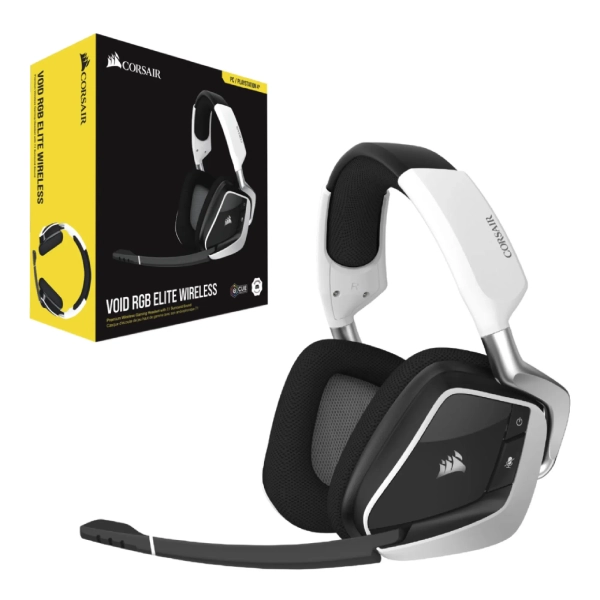 Купити Навушники Corsair Void RGB Elite Wireless White (CA-9011202-EU) - фото 10