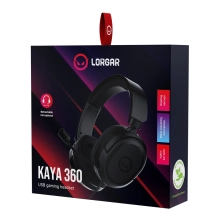 Купити Навушники Lorgar Kaya 360 USB Black (LRG-GHS360) - фото 6