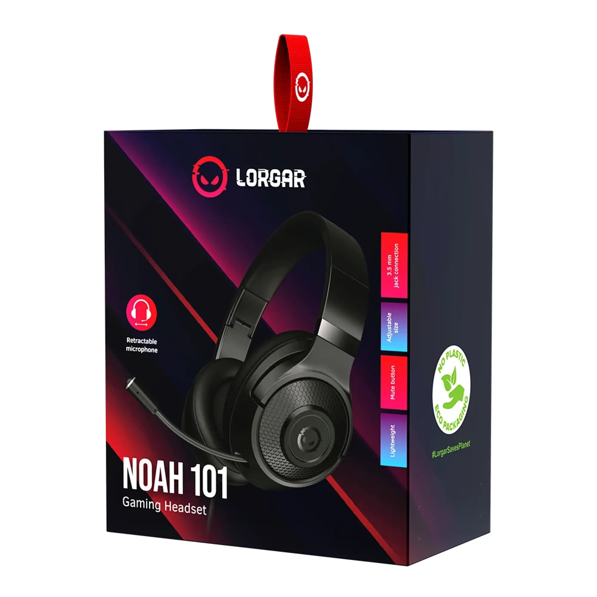 Купити Навушники Lorgar Noah 101 Gaming 3.5 мм Black (LRG-GHS101B) - фото 7