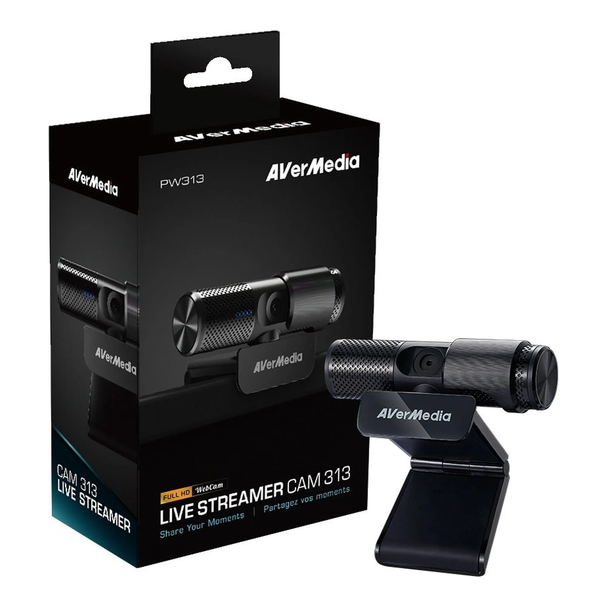 Купить Веб-камера AVerMedia Live Streamer CAM 313 Black (40AAPW313ASF) - фото 7